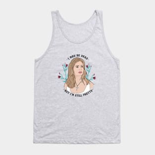 Buffy Summers Floral Dead but Pretty Tank Top